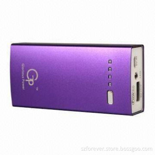 Power Bank with 2,200mAh/3.7V Battery Capacity and 5V DC/0.5A Input
